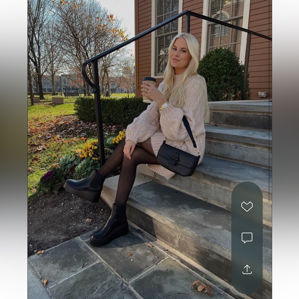 Nine West Henrita Chelsea Platform Booties